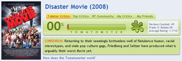 disaster movie review